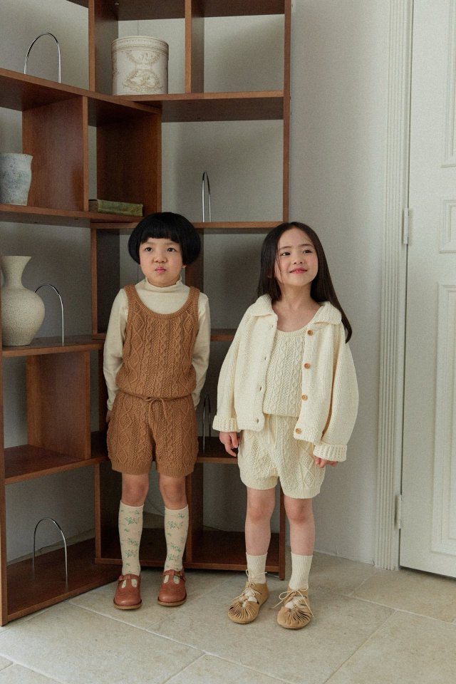 Mon Atelier - Korean Children Fashion - #designkidswear - Sprout Cardigan - 7