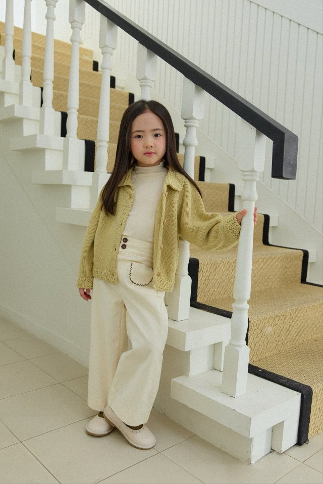Mon Atelier - Korean Children Fashion - #discoveringself - Sprout Cardigan - 8