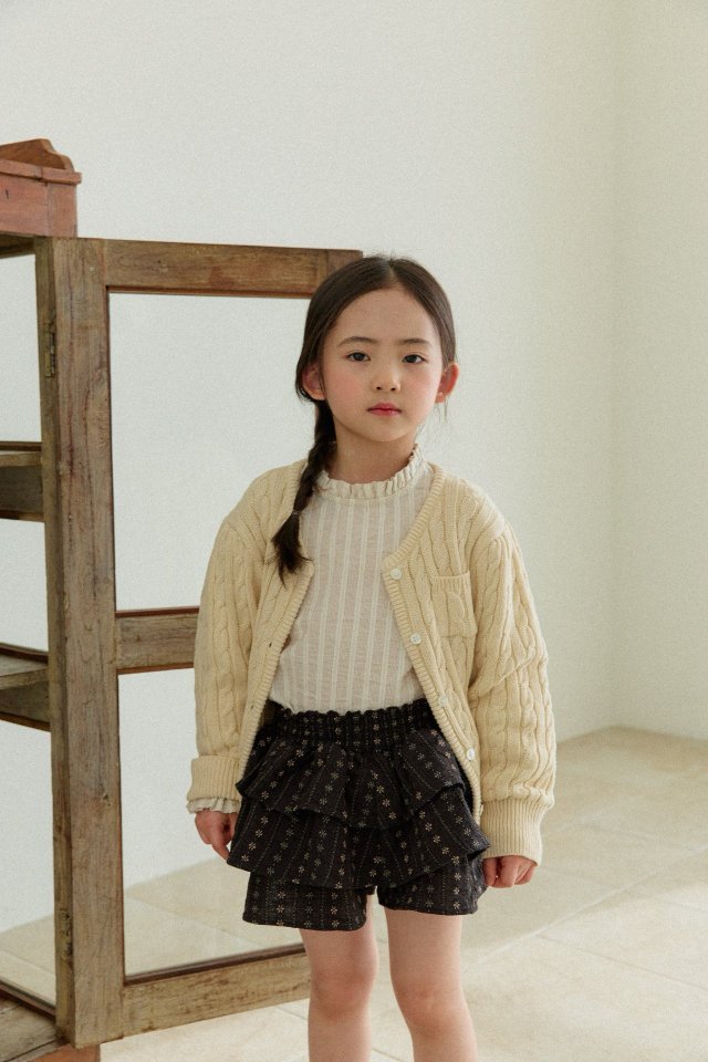 Mon Atelier - Korean Children Fashion - #discoveringself - Cable Cardigan - 7