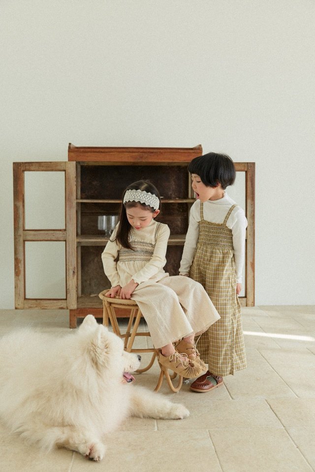 Mon Atelier - Korean Children Fashion - #fashionkids - Ette Overalls - 6