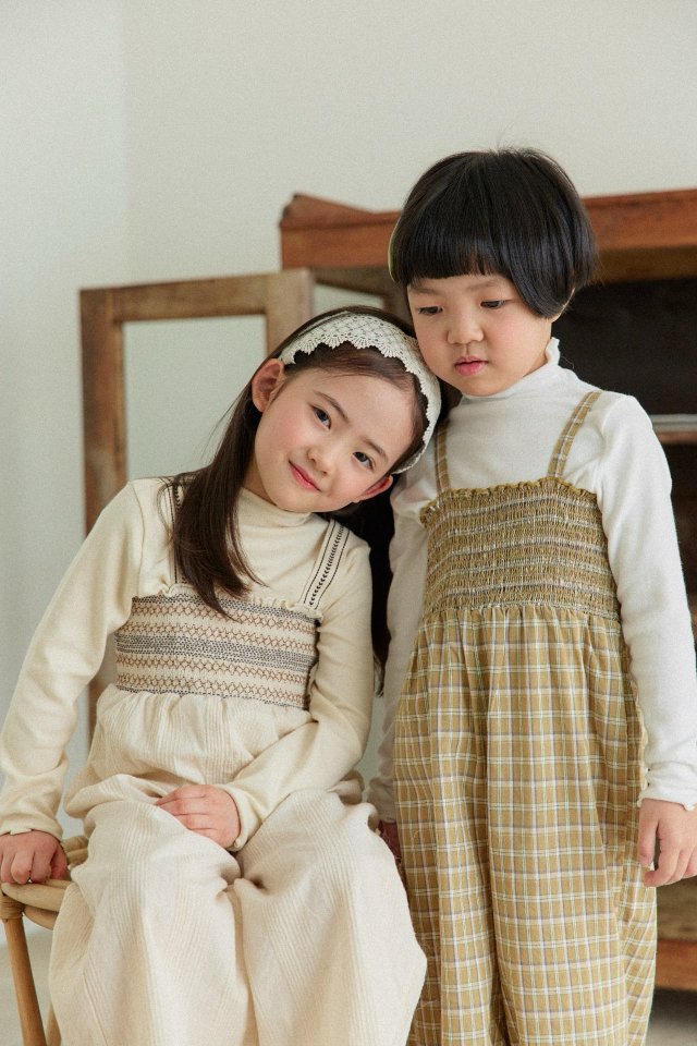 Mon Atelier - Korean Children Fashion - #kidsshorts - Ette Overalls - 7