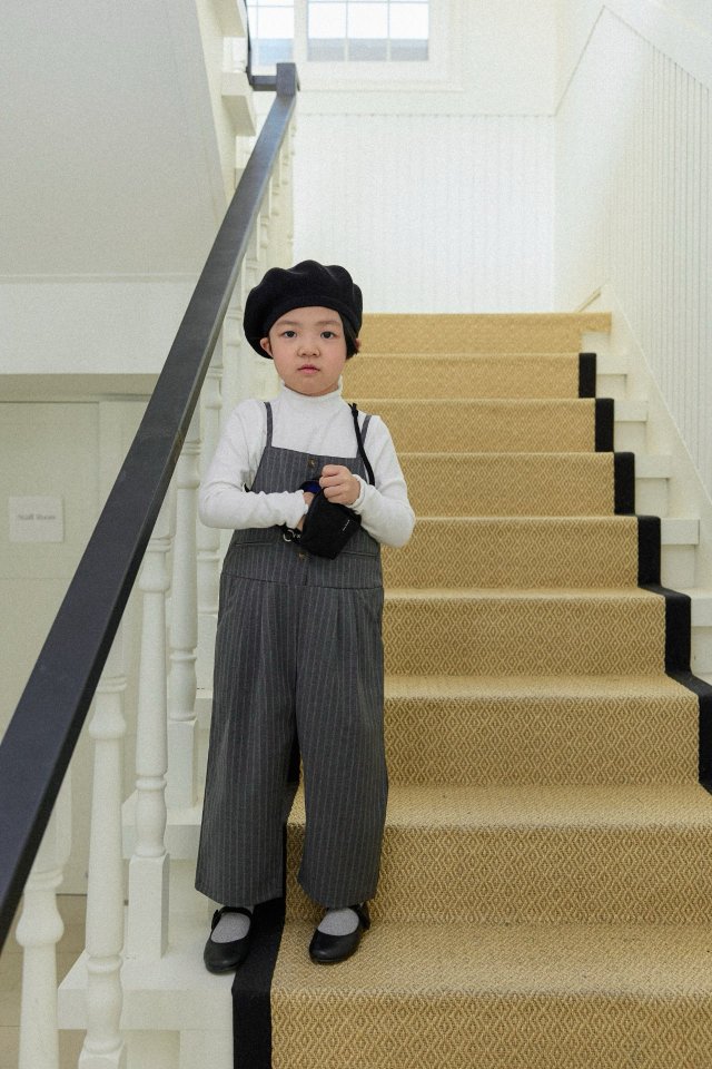 Mon Atelier - Korean Children Fashion - #kidsshorts - Taylor Overalls - 5