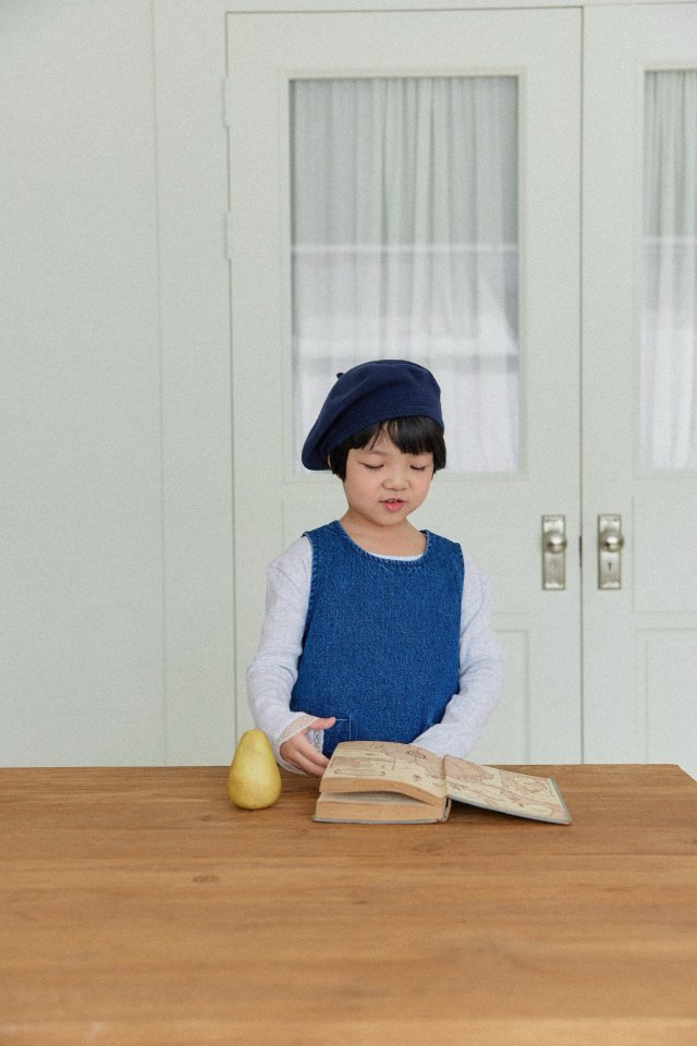 Mon Atelier - Korean Children Fashion - #kidsstore - Mini Denim One-piece - 7