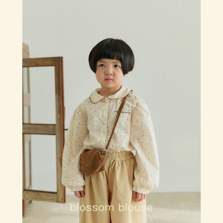 Mon Atelier - Korean Children Fashion - #kidsstore - Blossom Blouse