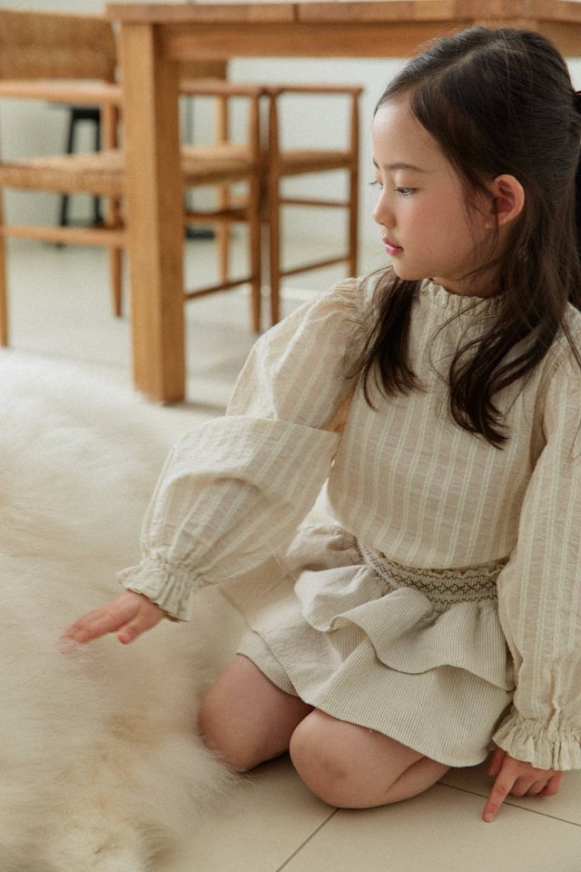 Mon Atelier - Korean Children Fashion - #kidzfashiontrend - Vienna Blouse - 3