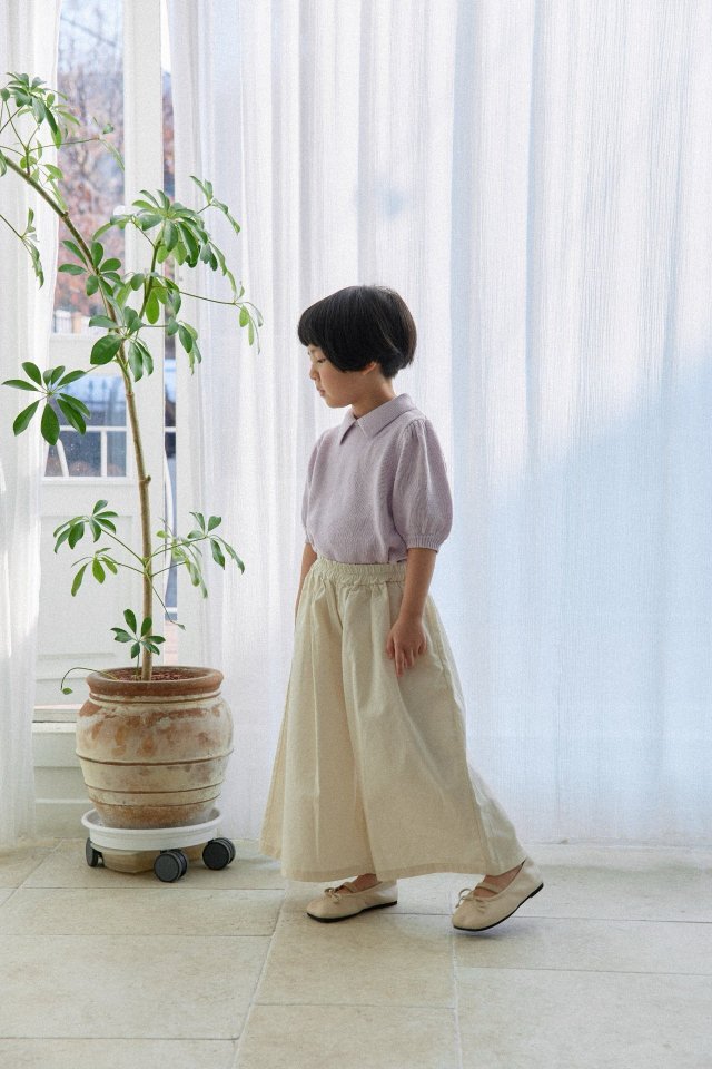 Mon Atelier - Korean Children Fashion - #magicofchildhood - CR Wide Pants - 3