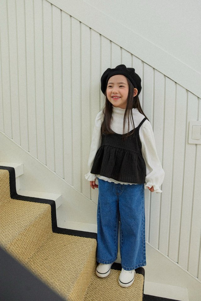 Mon Atelier - Korean Children Fashion - #minifashionista - Layered Bustier - 8