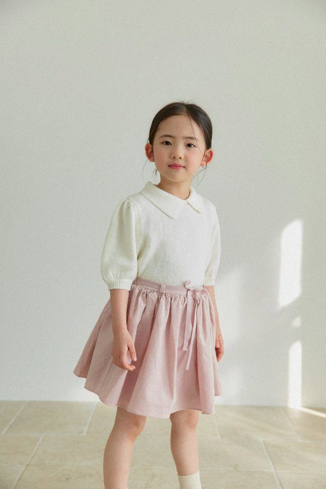 Mon Atelier - Korean Children Fashion - #prettylittlegirls - Macaron Knit Top - 2