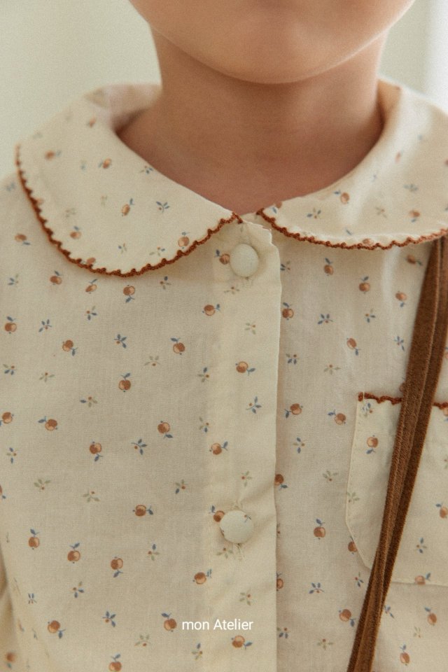 Mon Atelier - Korean Children Fashion - #stylishchildhood - Blossom Blouse - 10