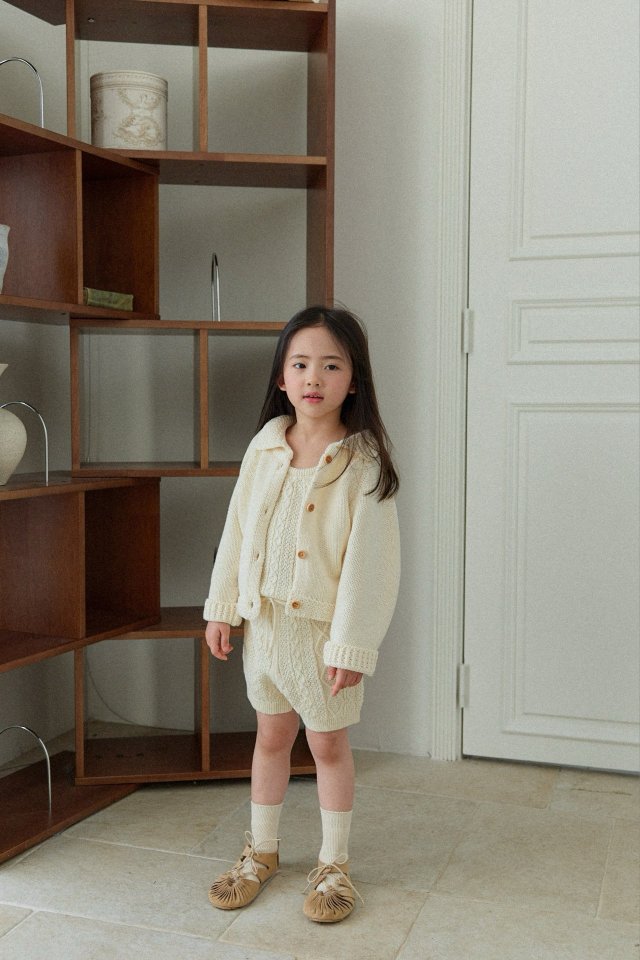Mon Atelier - Korean Children Fashion - #todddlerfashion - Sprout Cardigan - 2