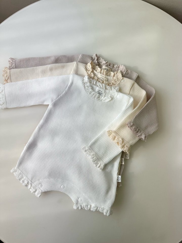 Monbebe - Korean Baby Fashion - #babyfashion - 25 Waffle Suit - 7