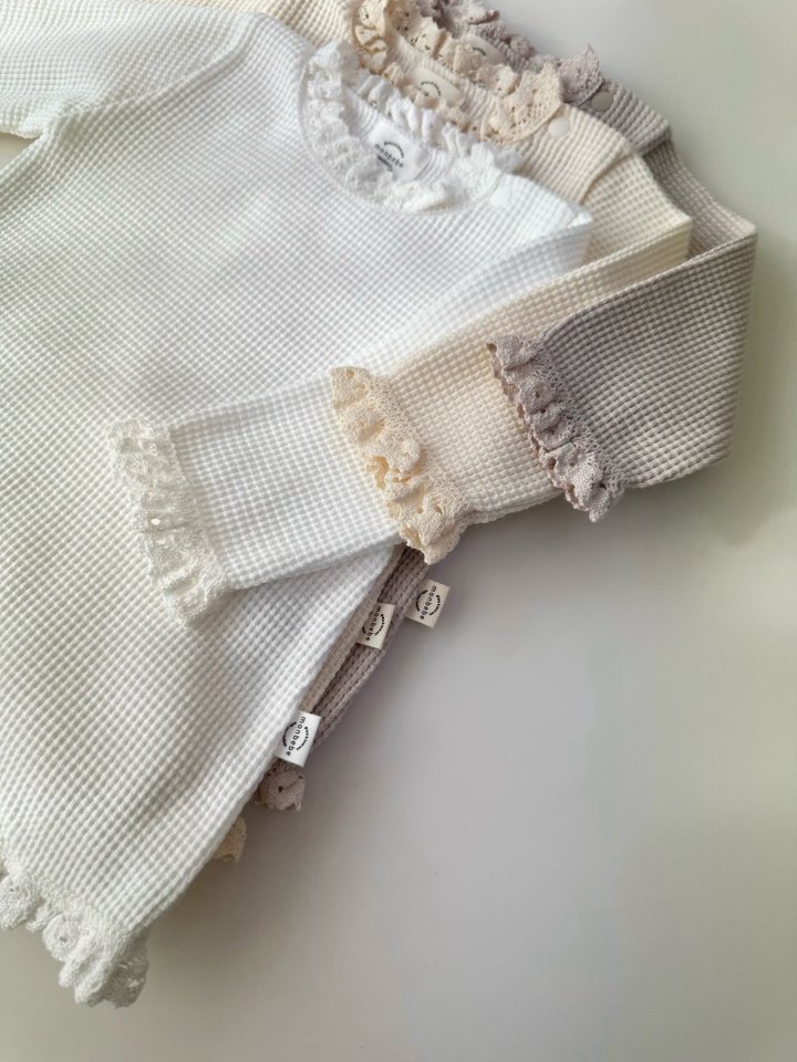 Monbebe - Korean Baby Fashion - #babygirlfashion - 25 Waffle Suit - 9