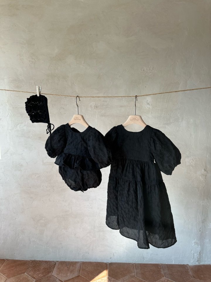 Monbebe - Korean Baby Fashion - #babywear - Ebony One-piece - 8