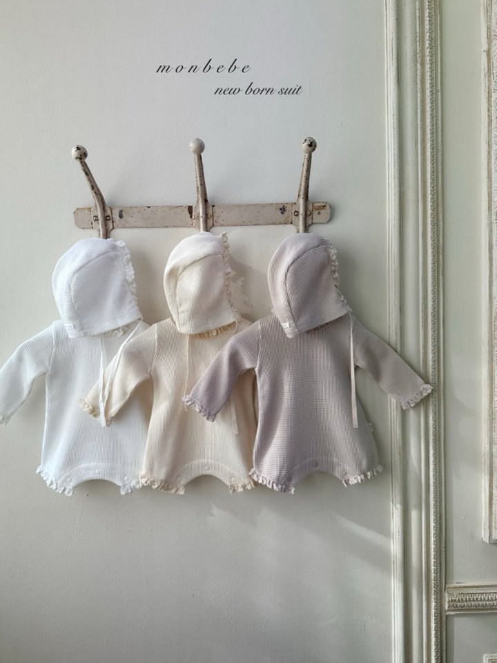Monbebe - Korean Baby Fashion - #onlinebabyboutique - 25 Waffle Suit