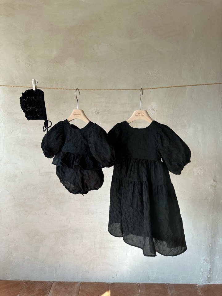 Monbebe - Korean Baby Fashion - #onlinebabyshop - Ebony Suit - 9