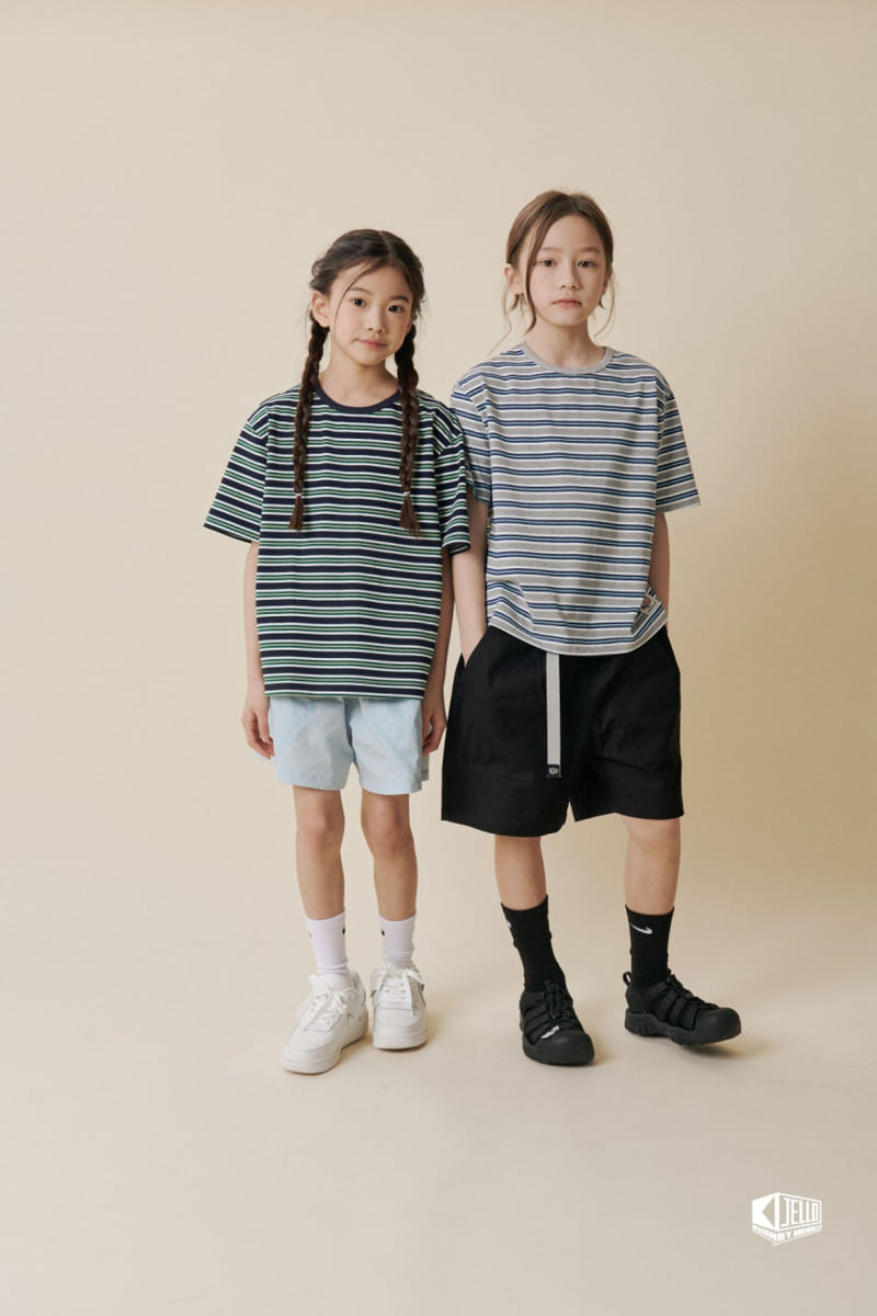 Monjello - Korean Children Fashion - #childofig - Mint Stripe Tee - 3
