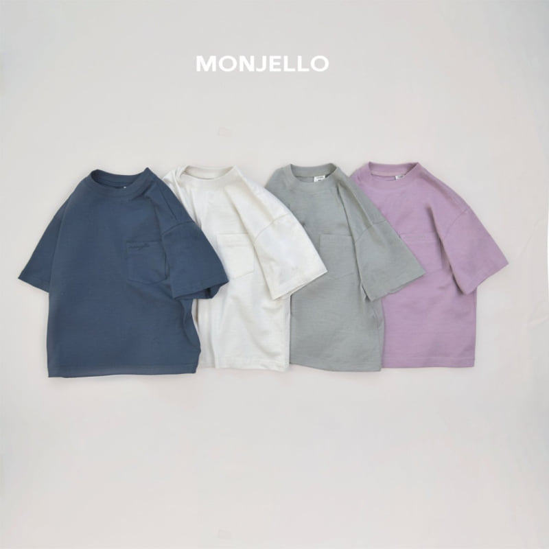 Monjello - Korean Children Fashion - #kidsstore - Pokey Short-Sleeved Tee