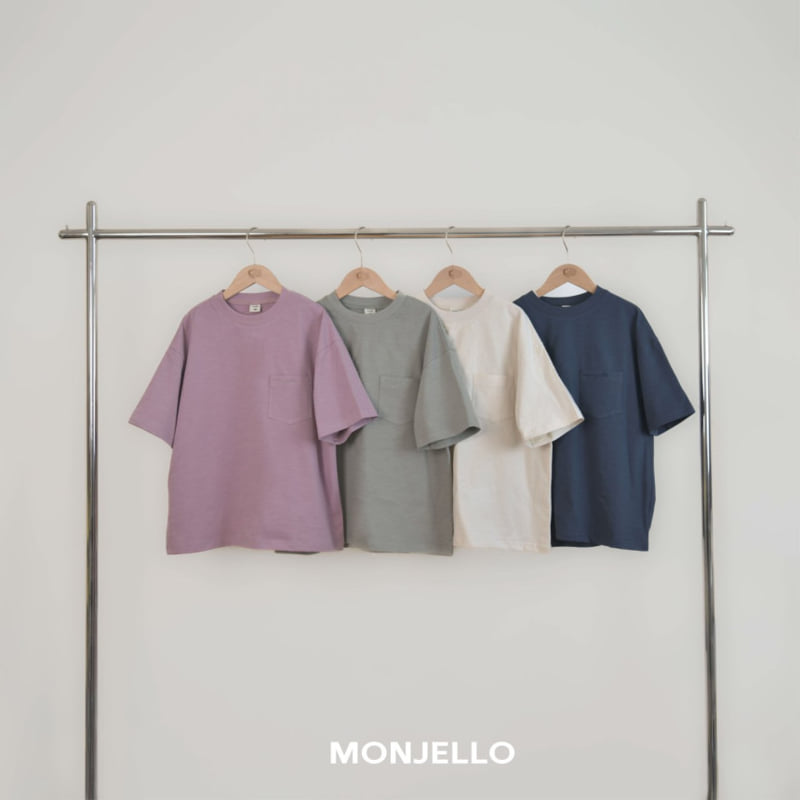 Monjello - Korean Children Fashion - #toddlerclothing - Pokey Short-Sleeved Tee - 9