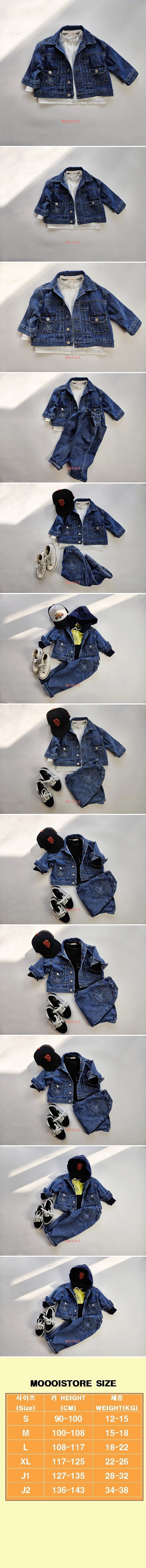 Mooi Store - Korean Children Fashion - #kidsstore - Signature Denim Jacket
