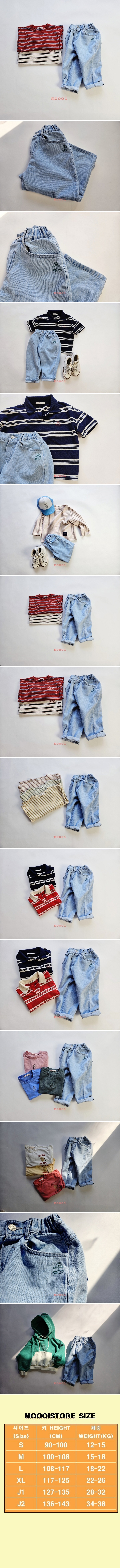 Mooi Store - Korean Children Fashion - #kidsstore - 420 Light Blue Denim Pants