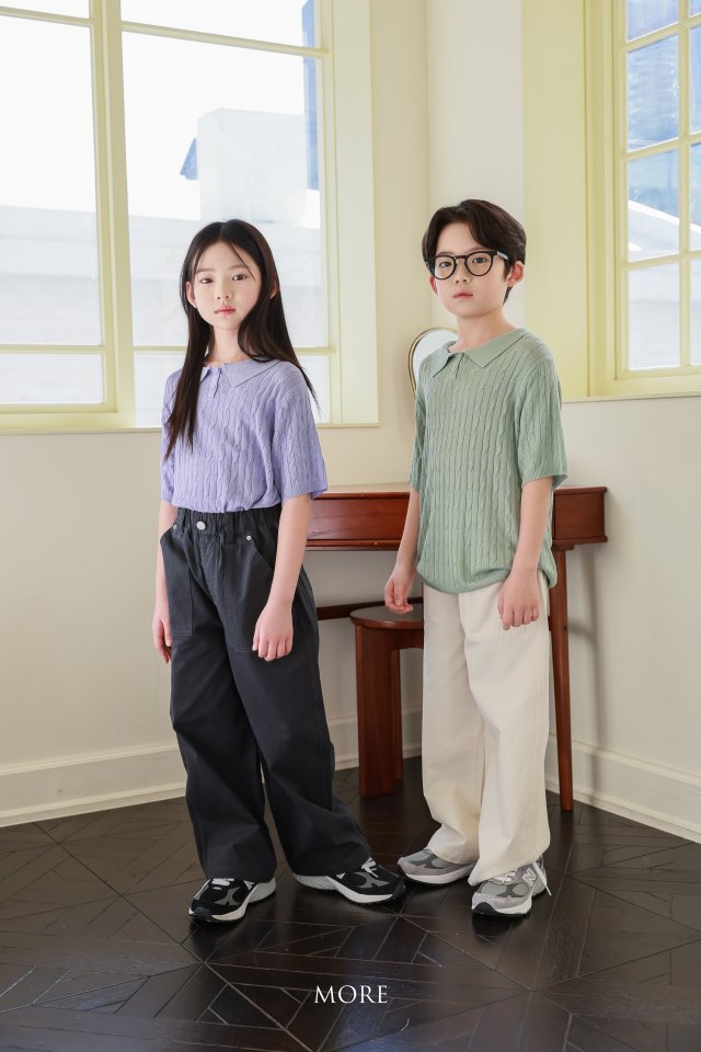More - Korean Children Fashion - #Kfashion4kids - Cable PK Knit - 10