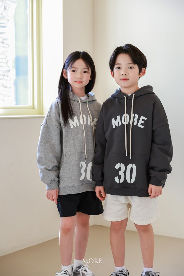 More - Korean Children Fashion - #Kfashion4kids - MORE Numbering Hoodie - 8