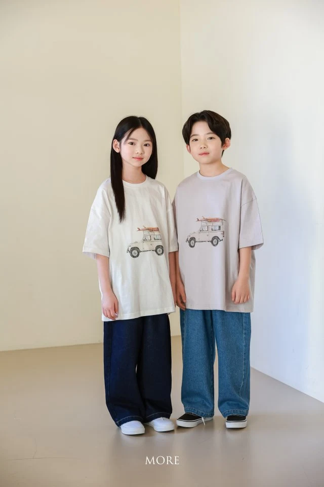 More - Korean Children Fashion - #Kfashion4kids - Camping Car Short Sleeve Tee - 3
