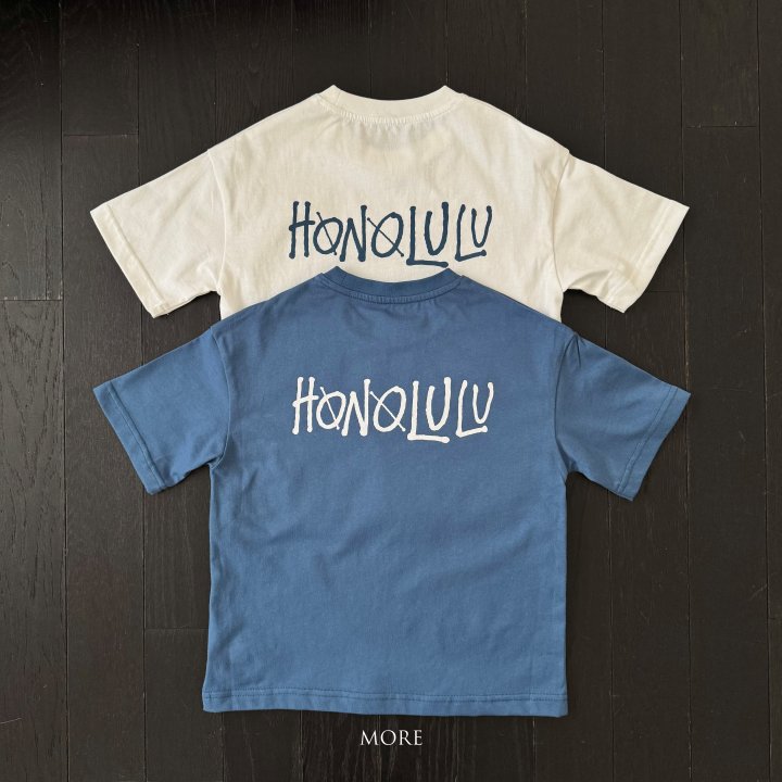 More - Korean Children Fashion - #Kfashion4kids - Honolulu Short Sleeve Tee - 2