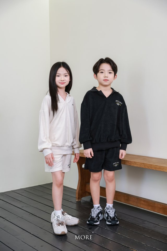 More - Korean Children Fashion - #Kfashion4kids - Monte Terry Top Bottom Set - 3