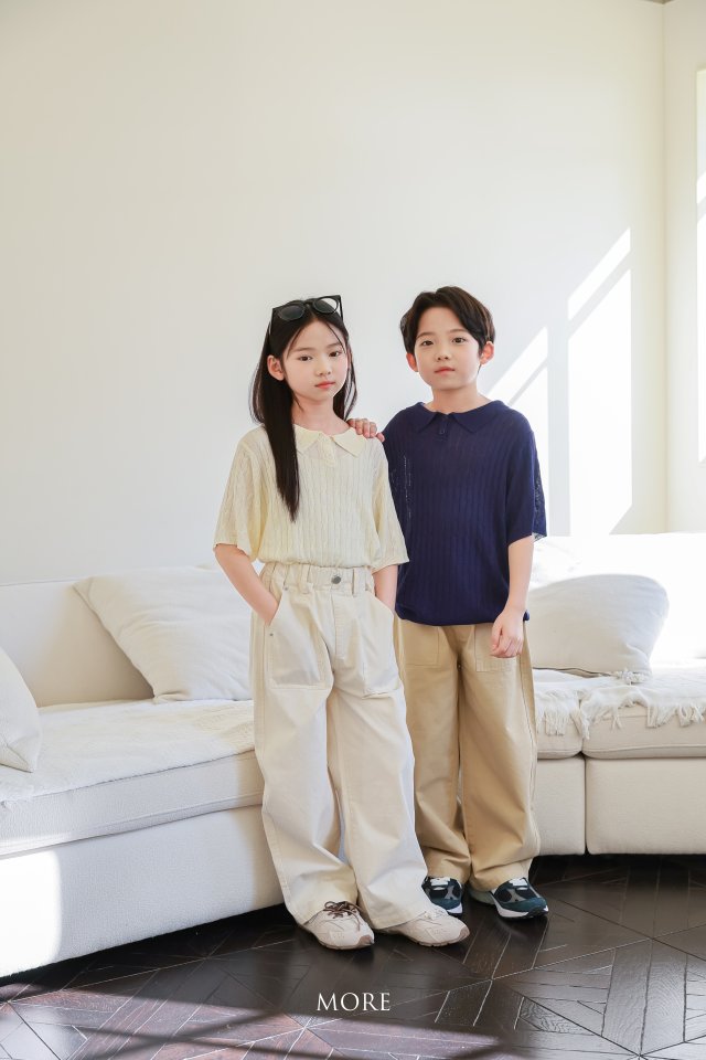More - Korean Children Fashion - #childofig - Wide Chino Pants - 8