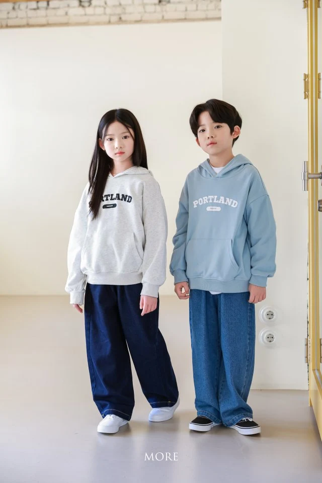 More - Korean Children Fashion - #childofig - Wide Denim Pants - 7