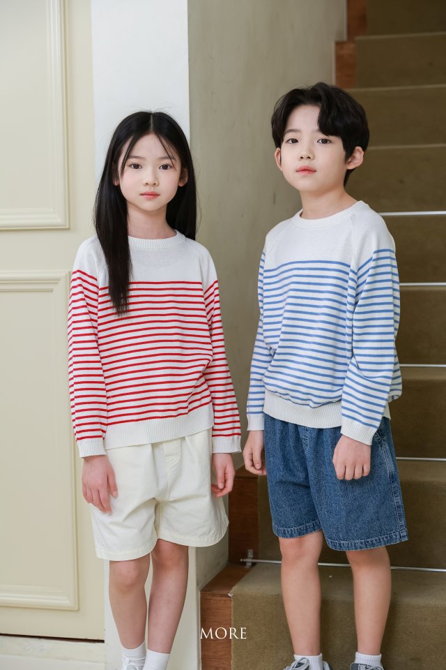More - Korean Children Fashion - #childofig - Marine Round Knit - 3