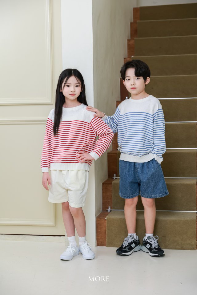More - Korean Children Fashion - #childofig - Marine Round Knit - 4