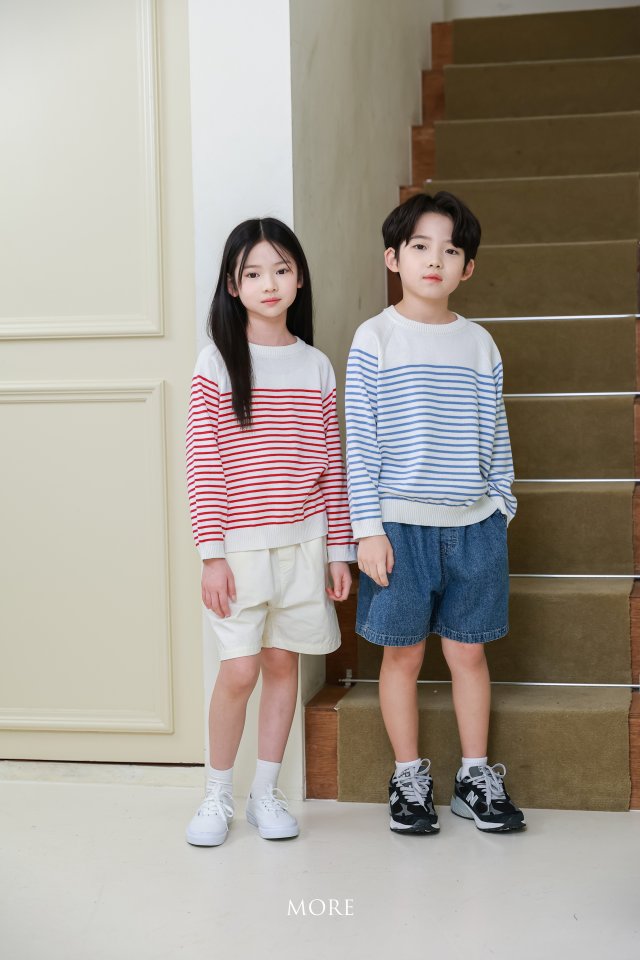 More - Korean Children Fashion - #designkidswear - Marine Round Knit - 5