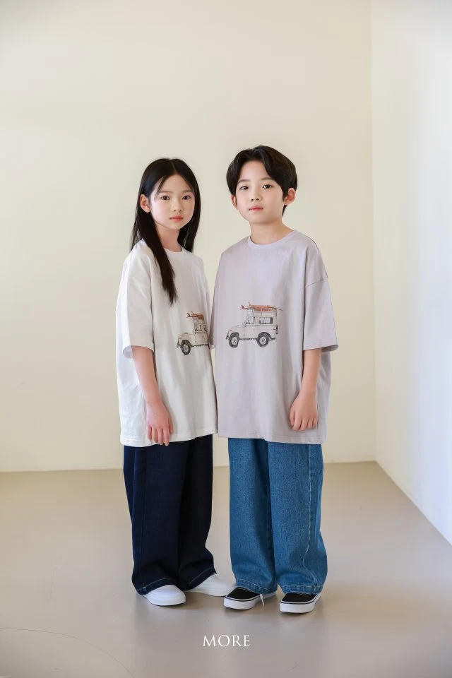 More - Korean Children Fashion - #designkidswear - Camping Car Short Sleeve Tee - 11