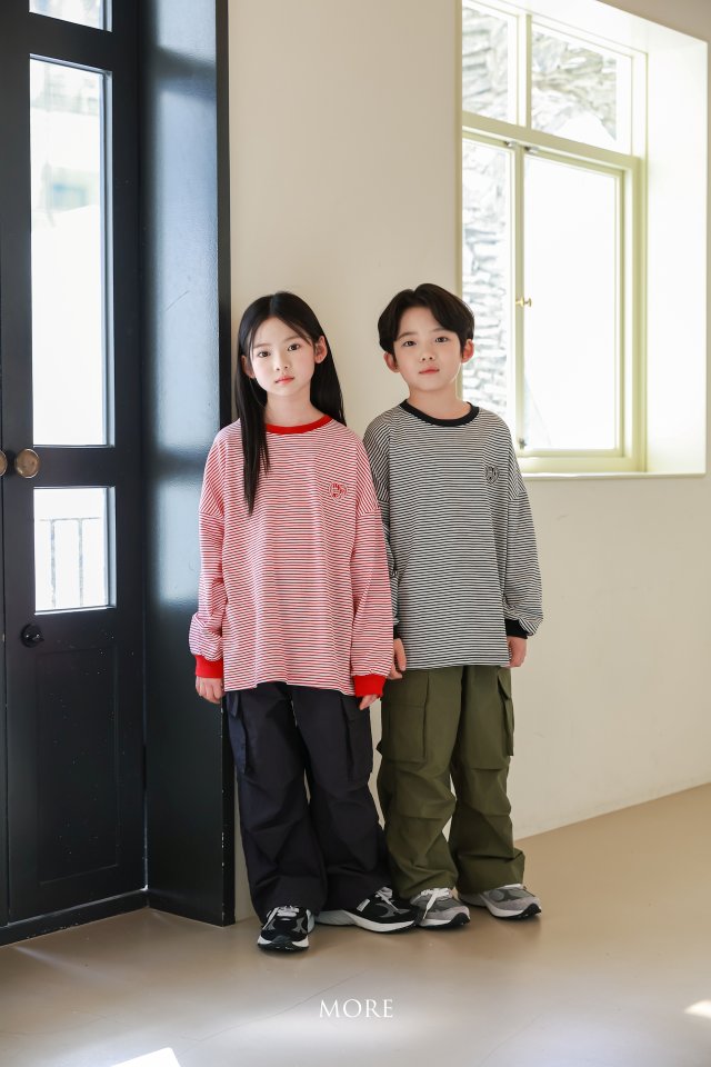 More - Korean Children Fashion - #designkidswear - Love Long Sleeve Plain Tee - 8
