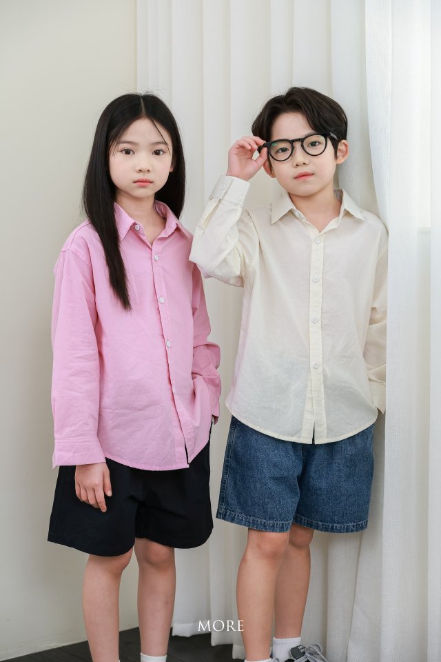 More - Korean Children Fashion - #discoveringself - Retro Linen Shirt - 7