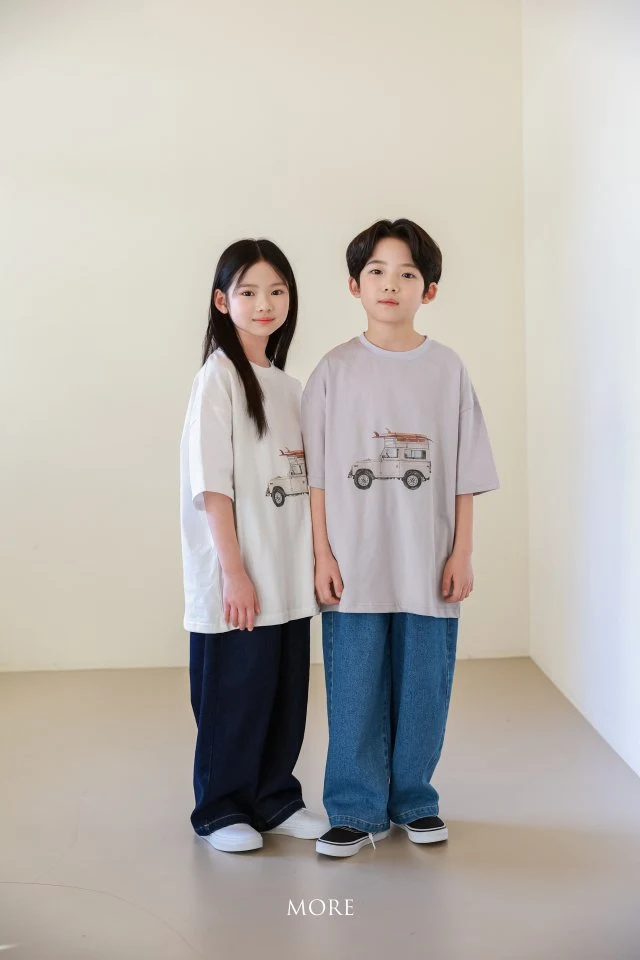 More - Korean Children Fashion - #discoveringself - Camping Car Short Sleeve Tee - 12