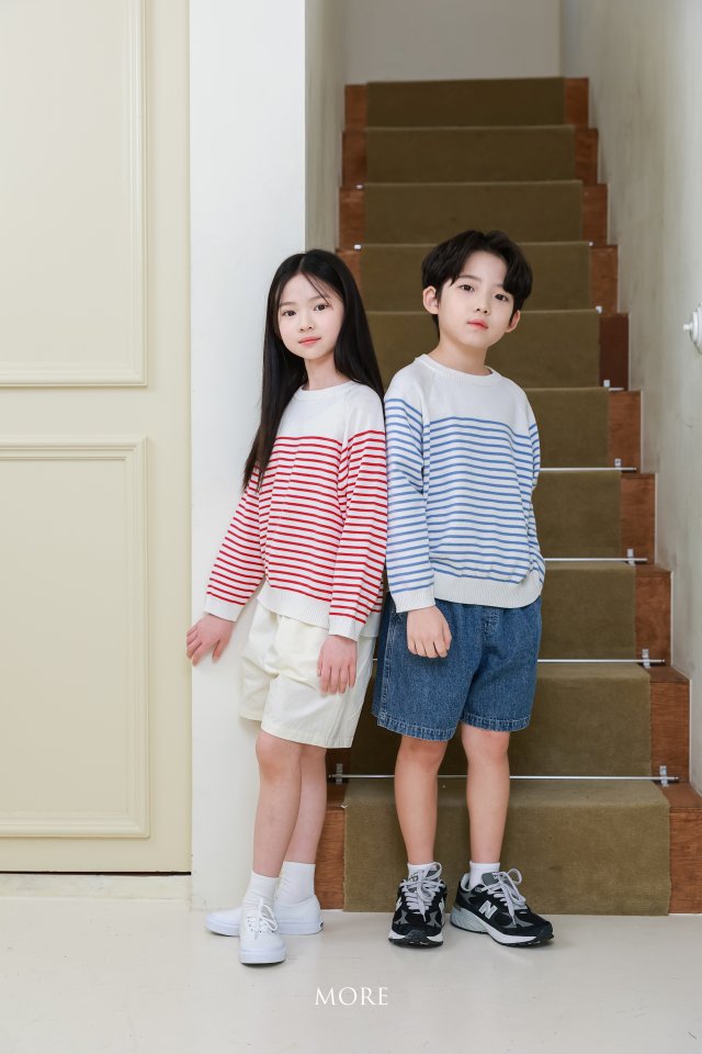 More - Korean Children Fashion - #fashionkids - Marine Round Knit - 7