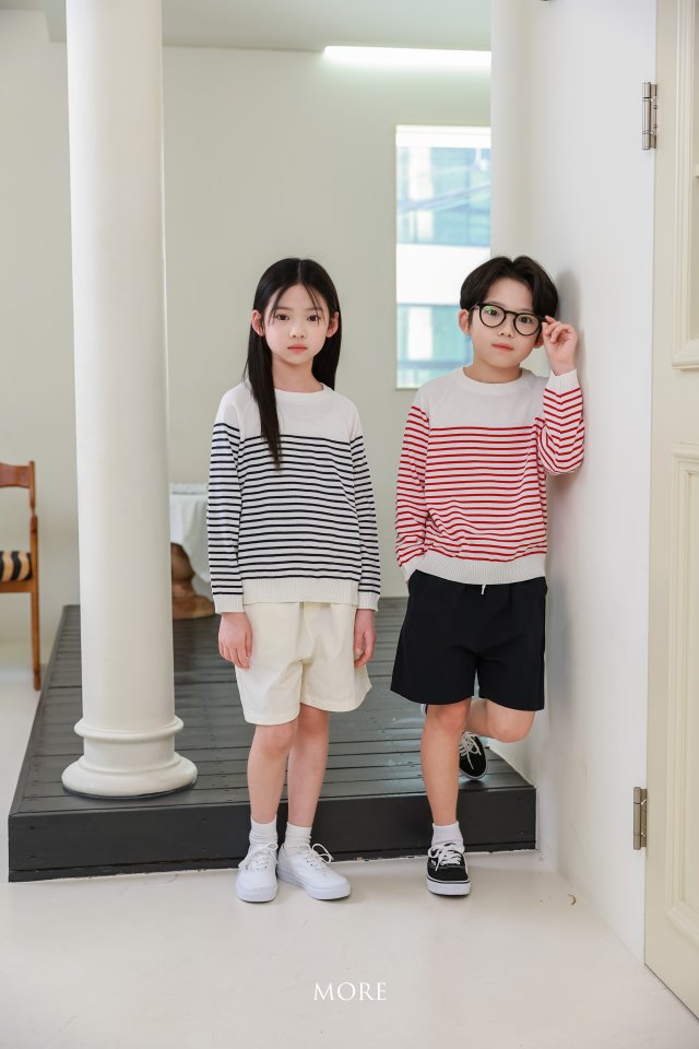 More - Korean Children Fashion - #kidsshorts - Marine Round Knit - 8