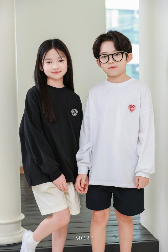 More - Korean Children Fashion - #kidsshorts - Love Long Sleeve Tee - 2