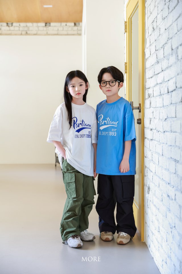 More - Korean Children Fashion - #kidsshorts - Portland Short Sleeve Tee - 12