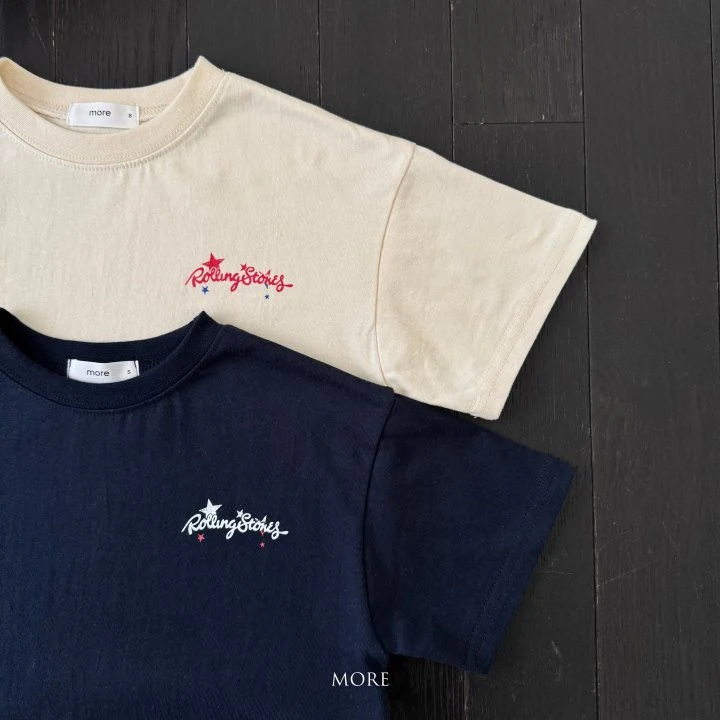 More - Korean Children Fashion - #kidsstore - Rolling Stone Short Sleeve Tee - 2