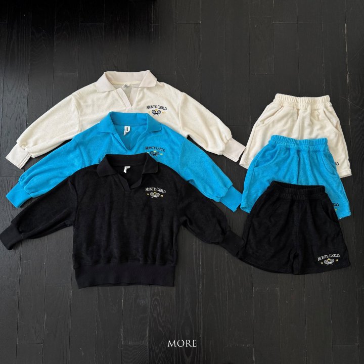 More - Korean Children Fashion - #kidsstore - Monte Terry Top Bottom Set