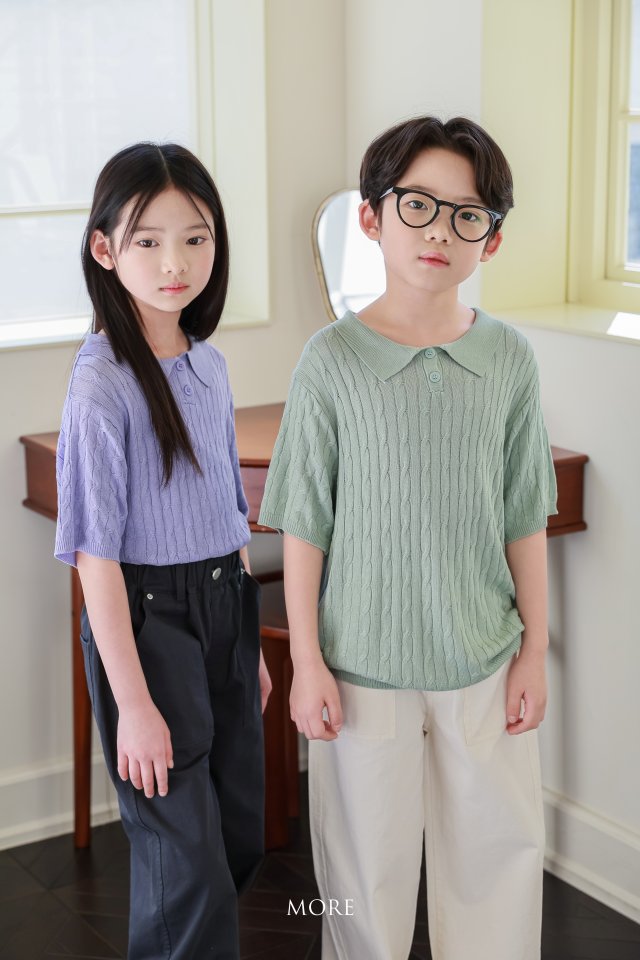 More - Korean Children Fashion - #kidzfashiontrend - Cable PK Knit - 9