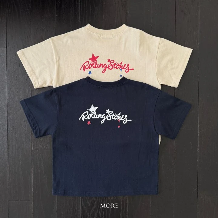 More - Korean Children Fashion - #kidzfashiontrend - Rolling Stone Short Sleeve Tee - 3
