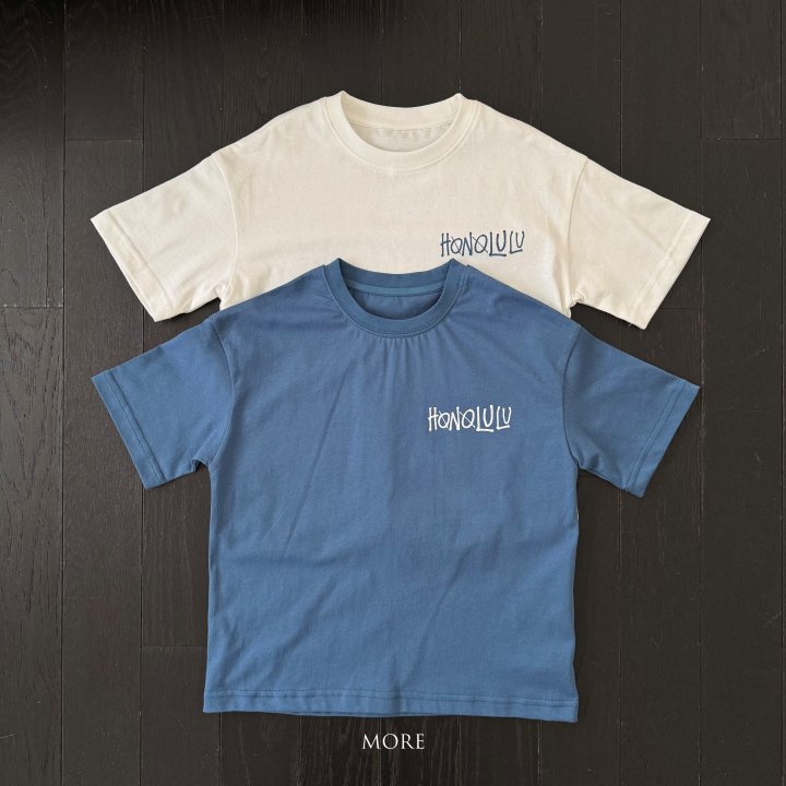 More - Korean Children Fashion - #kidzfashiontrend - Honolulu Short Sleeve Tee