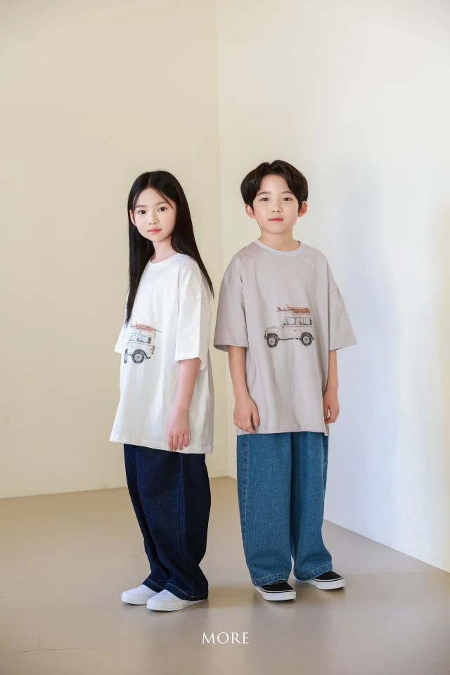 More - Korean Children Fashion - #Kfashion4kids - Camping Car Short Sleeve Tee - 4