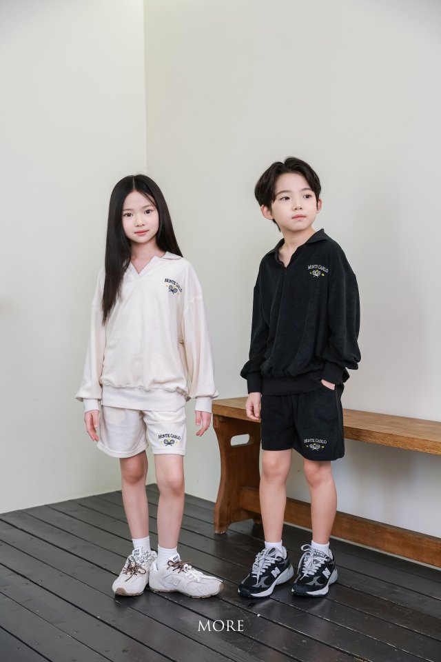 More - Korean Children Fashion - #Kfashion4kids - Monte Terry Top Bottom Set - 4