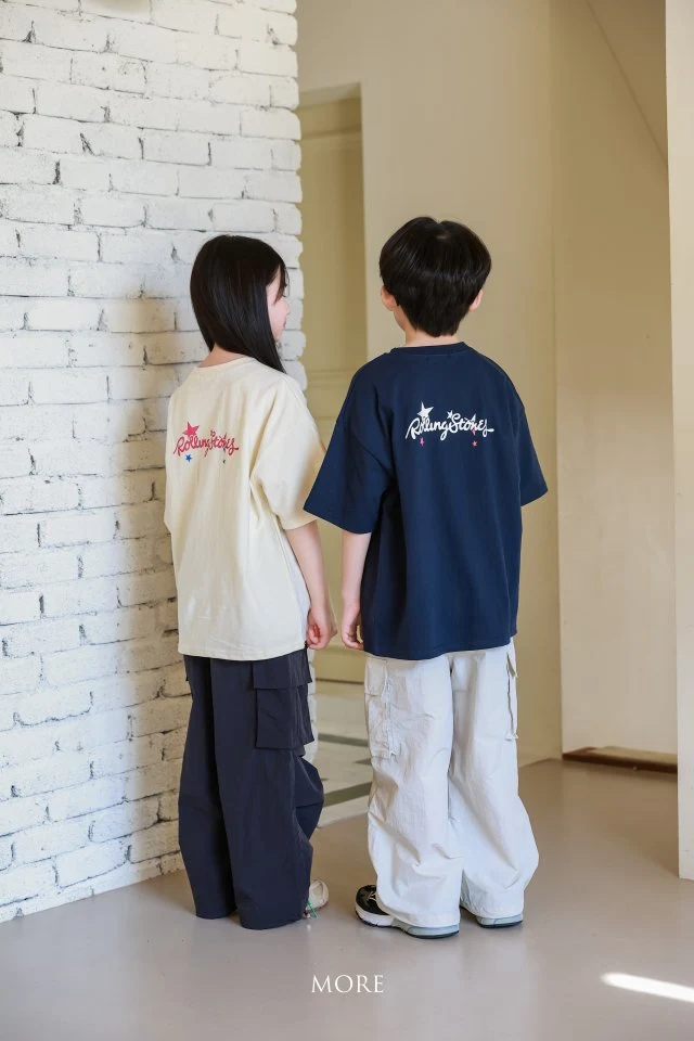More - Korean Children Fashion - #magicofchildhood - Rolling Stone Short Sleeve Tee - 6